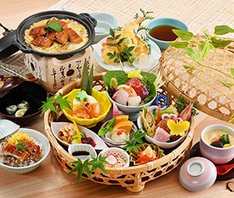 うなぎ華かご会席御膳